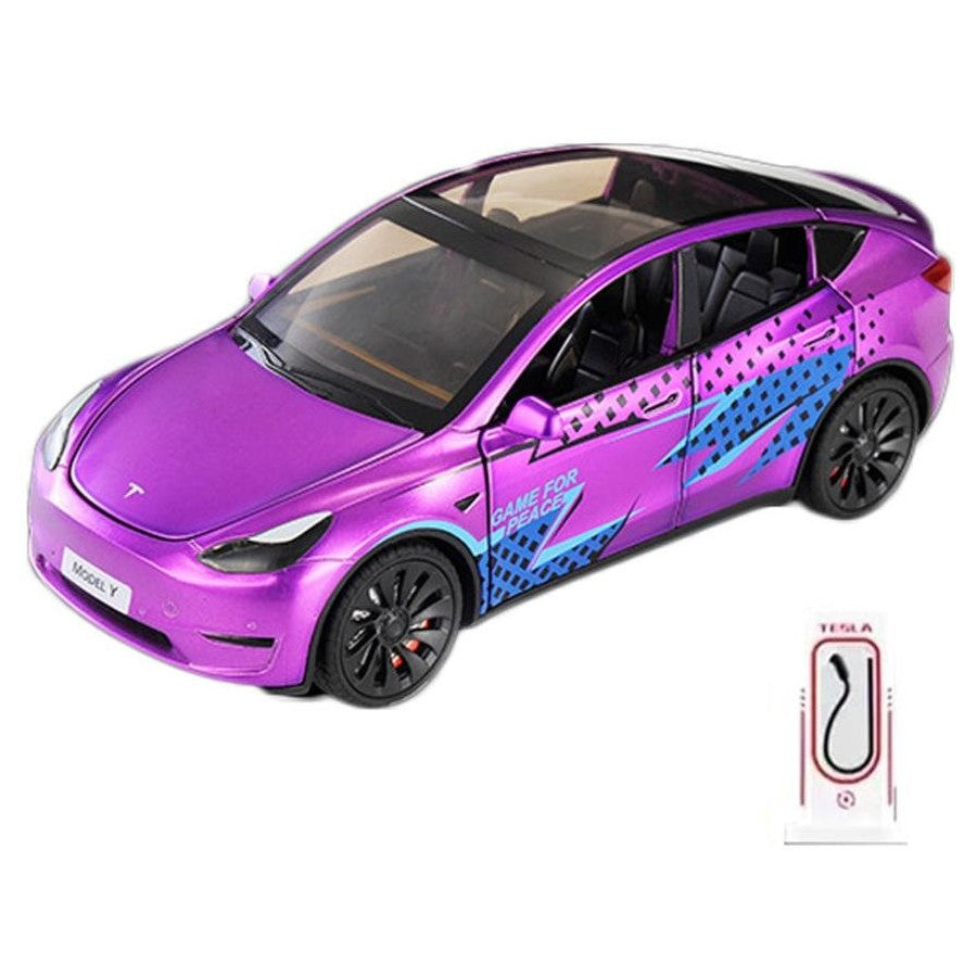 Tesla Model Y 1:24 Diecast Toy Car product image 8