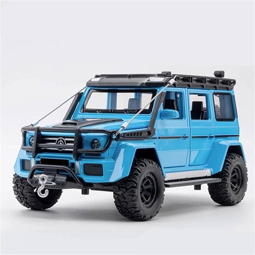 Mercedes-Benz G550 1:24 diecast toy car top view