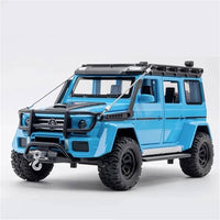 Mercedes-Benz G550 1:24 diecast toy car top view