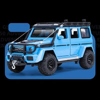 Mercedes-Benz G550 1:24 diecast toy car wheel detail