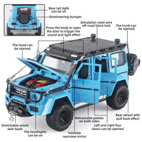 Mercedes-Benz G550 1:24 diecast toy car packaging view
