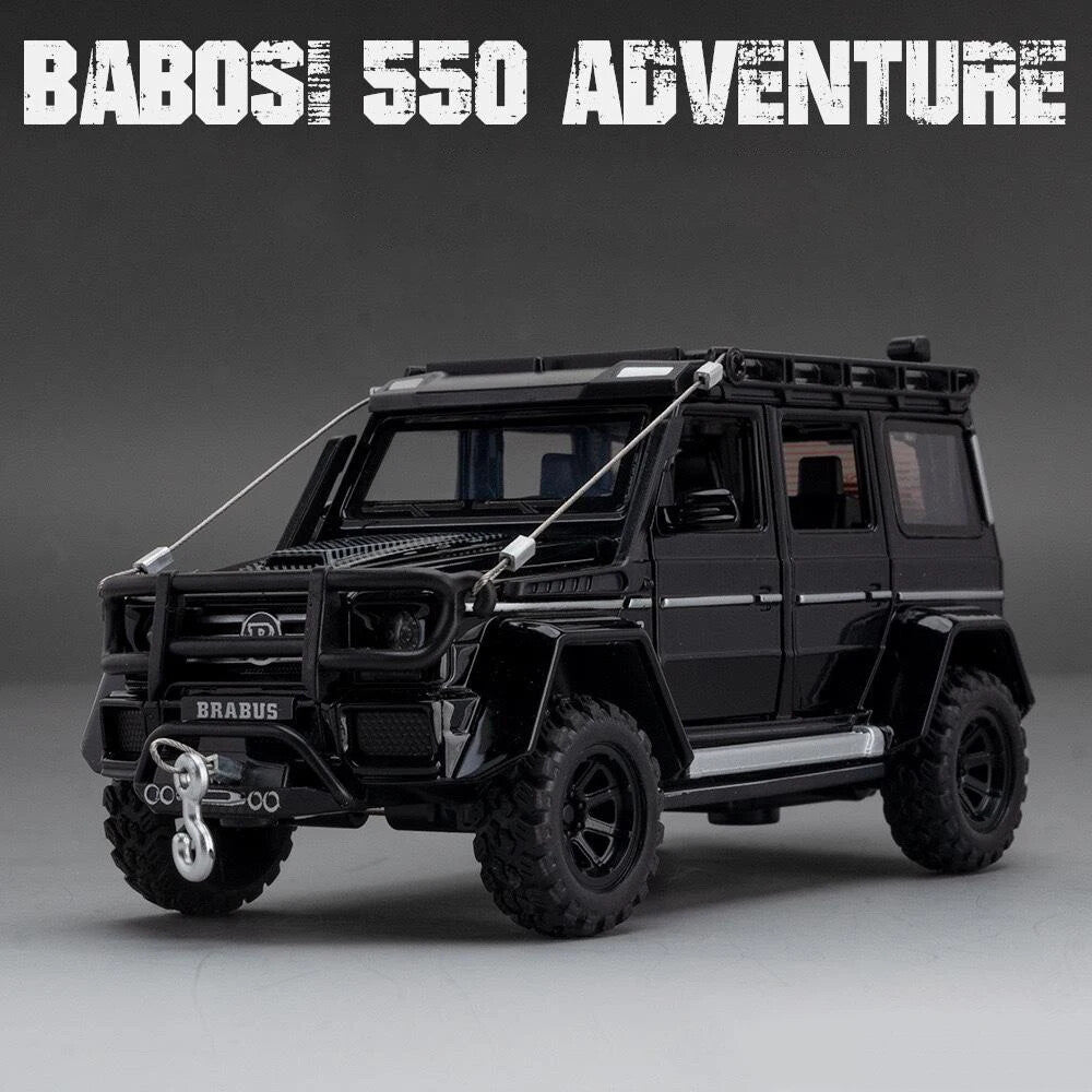 Mercedes-Benz G550 1:24 diecast toy car product detail view