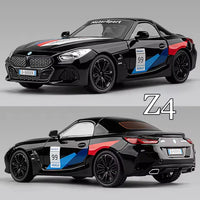BMW Z4 1:24 diecast toy car wheel detail