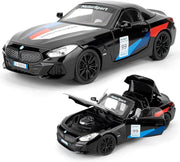 BMW Z4 1:24 diecast toy car display detail