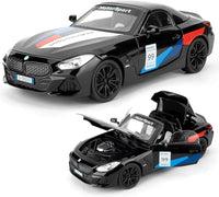 BMW Z4 1:24 diecast toy car display detail