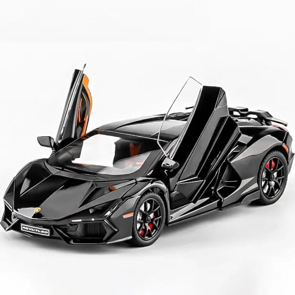 Lamborghini Revuelto 1:24 diecast toy car display detail