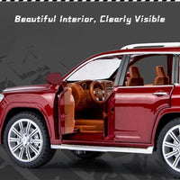 Toyota Land Cruiser Prado 1:24 diecast toy car product detail view