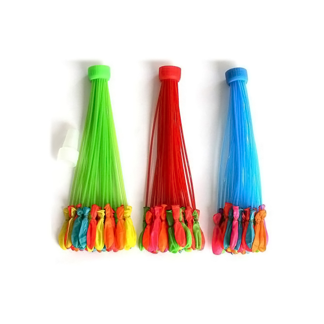 Multicolor Self-Tying Water Balloons image 3