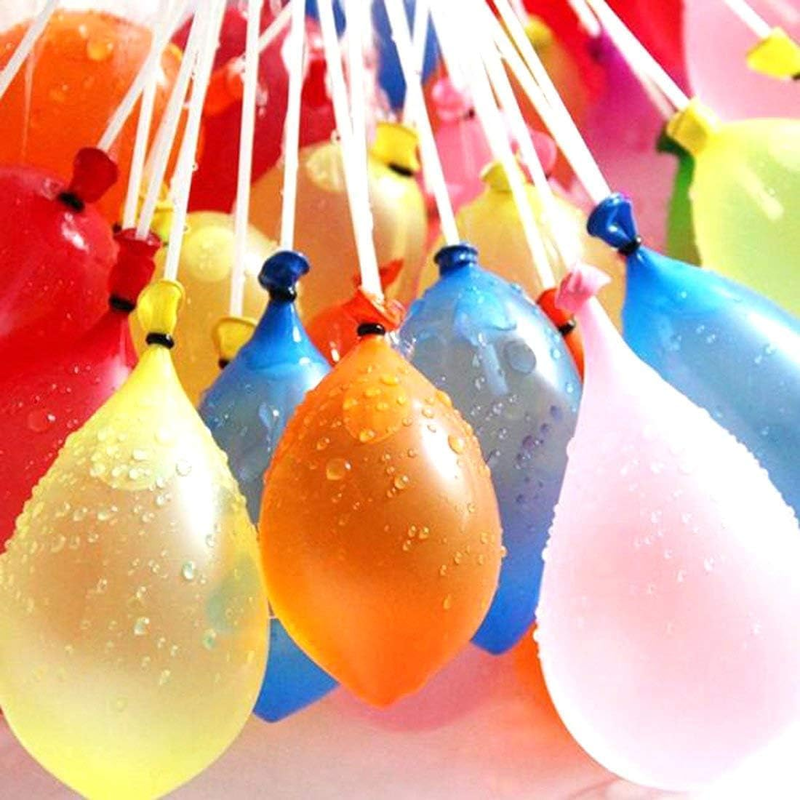 Multicolor Self-Tying Water Balloons image 4