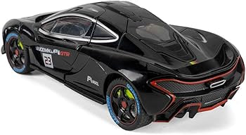 McLaren P1 1:24 diecast toy car display detail