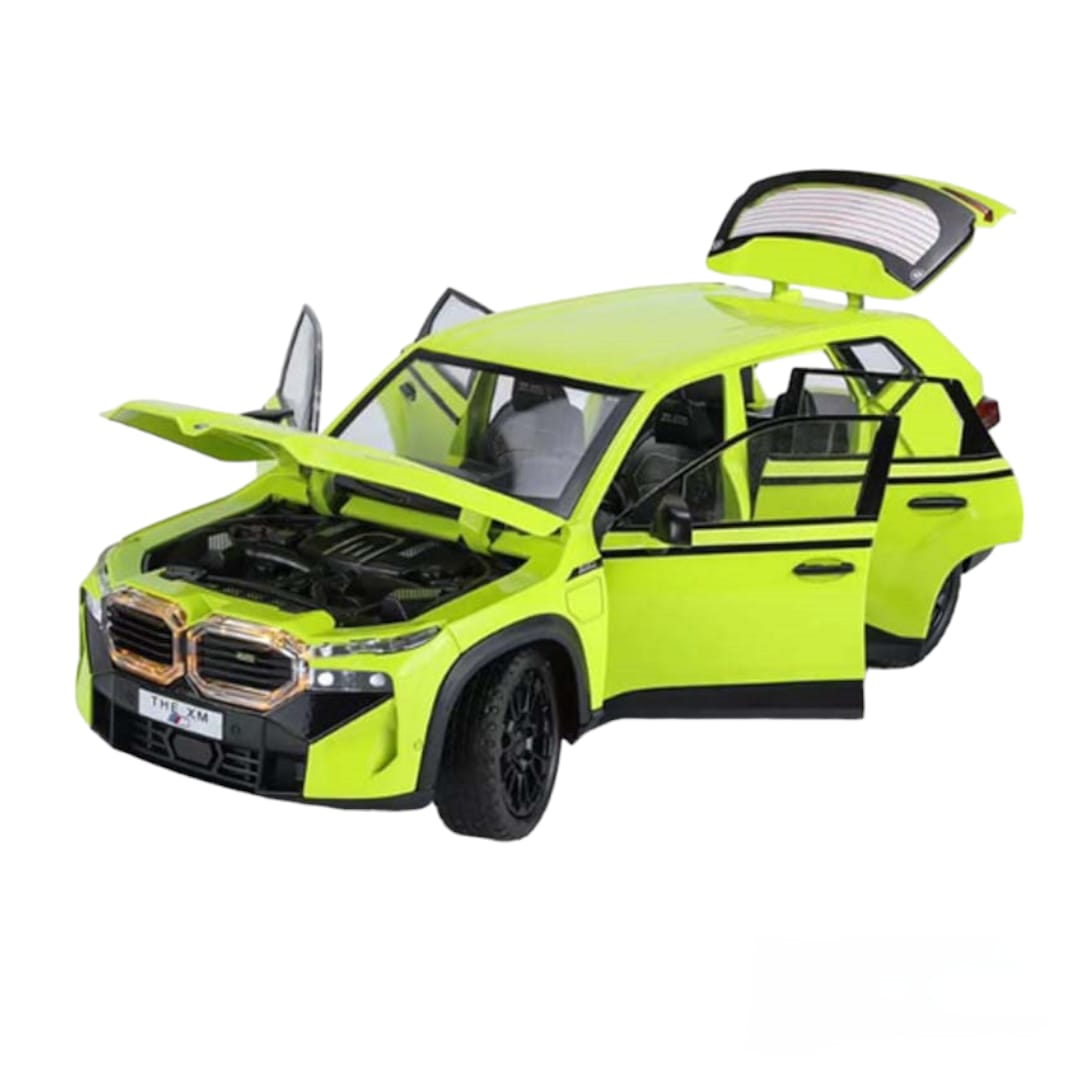 BMW XM 1:24 diecast toy car product detail view