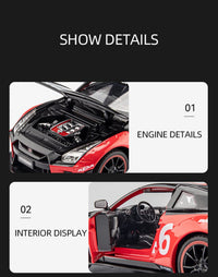 Nissan Gt-R (R35) 1:24 Diecast Toy Car product image 5