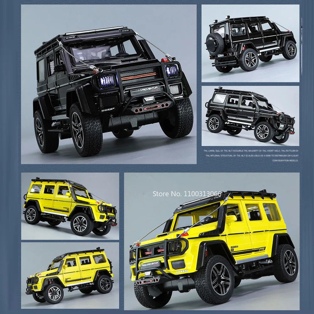 Mercedes-Benz G550 1:24 diecast toy car product detail view