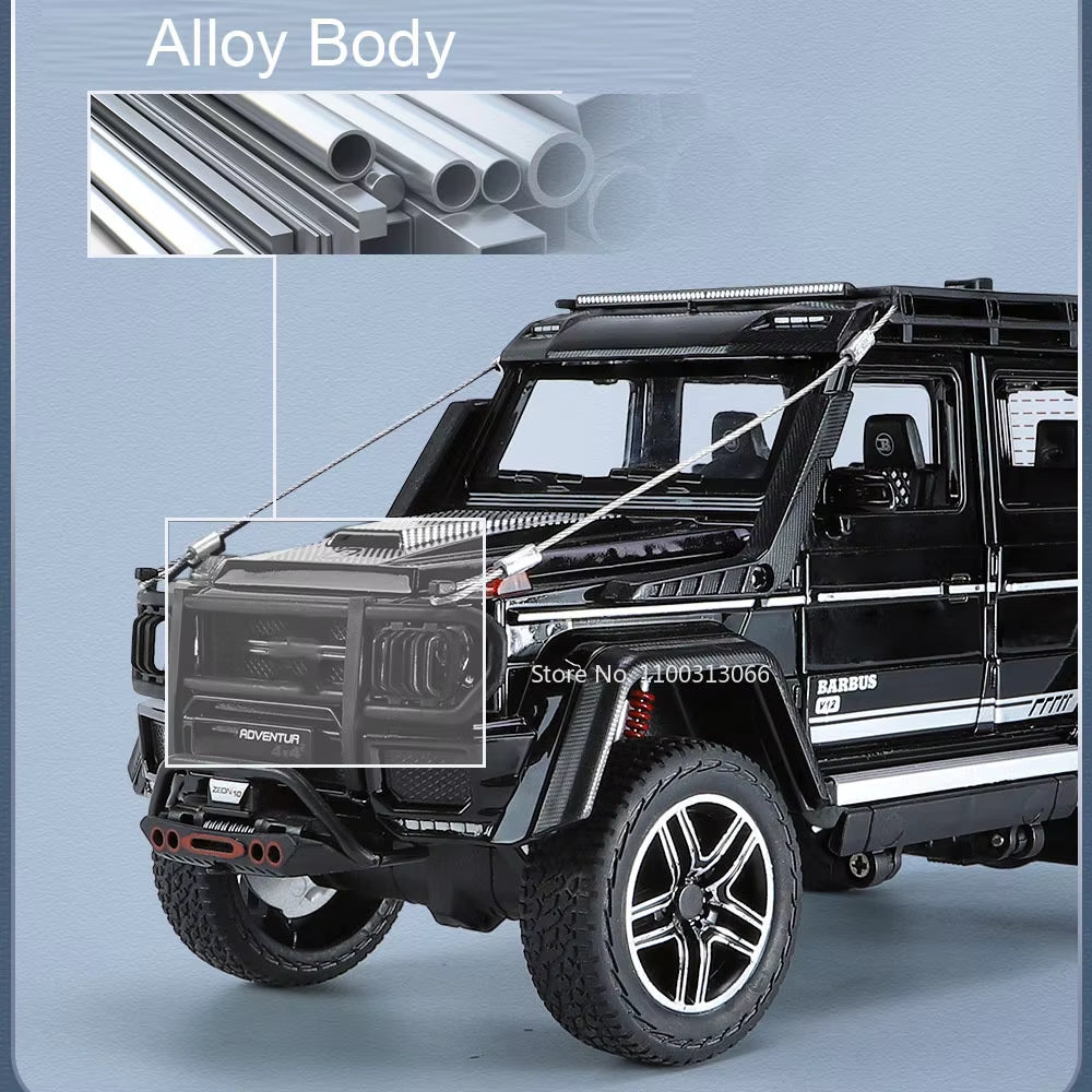 Mercedes-Benz G550 1:24 diecast toy car product detail view