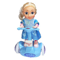 Doll Balance Car with Lights, Music & 360° Rotation image 1
