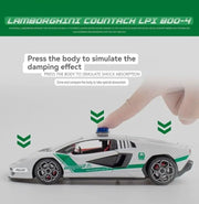 Lamborghini Police 800 1:24 Diecast Toy Car product image 4