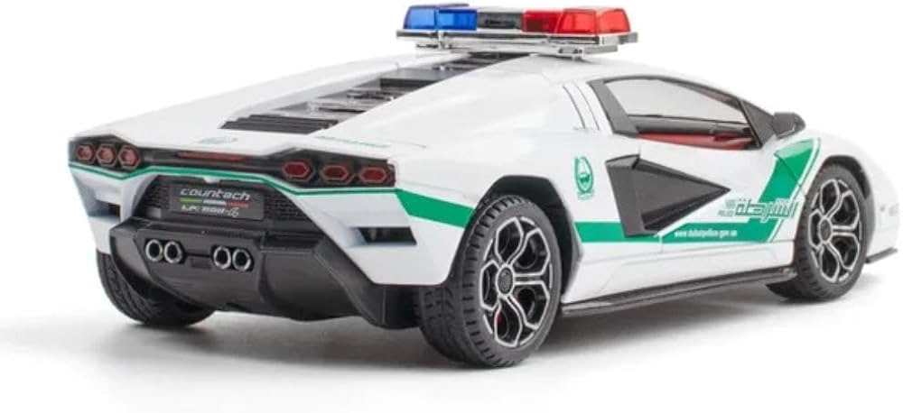 Lamborghini Police 800 1:24 Diecast Toy Car product image 5