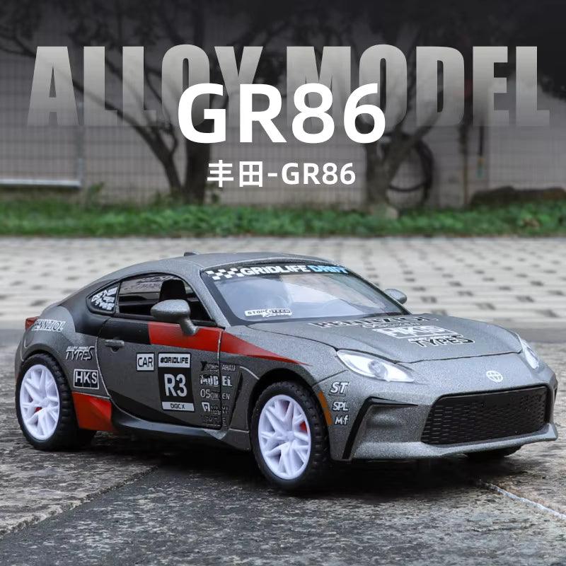 Toyota GR86 1:24 Diecast Toy Car product image 2