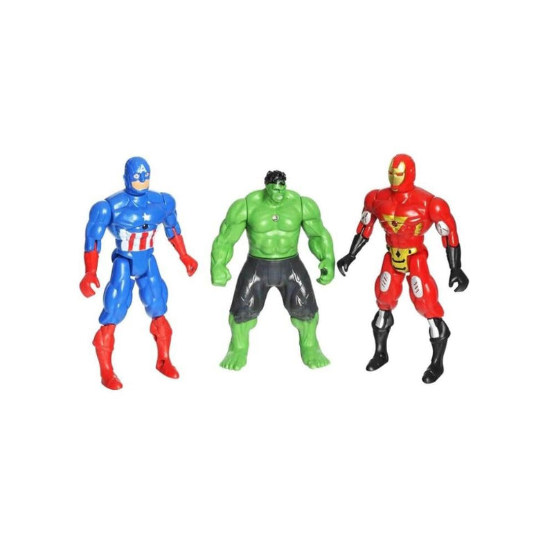 Superhero Team Earth Protector Figure Set image 1