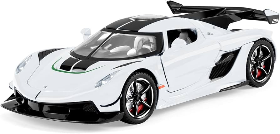 Koenigsegg Jesko 1:24 Diecast Toy Car product image 1