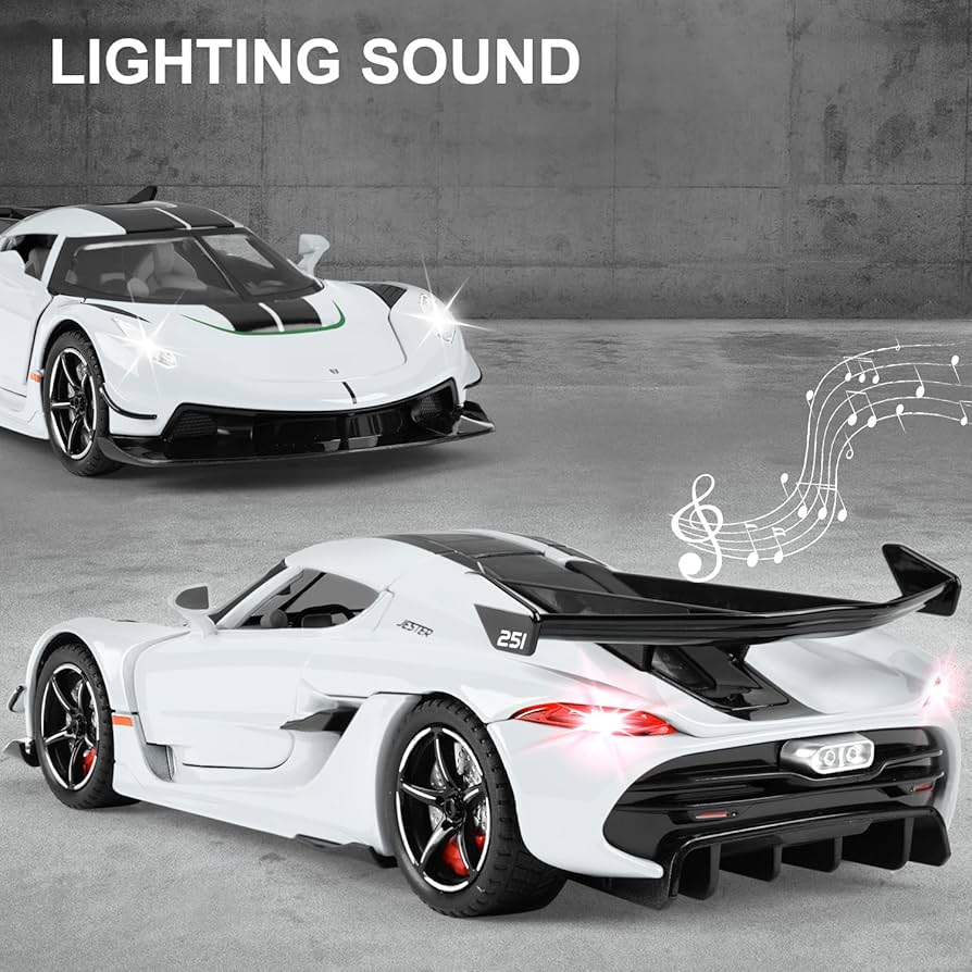 Koenigsegg Jesko 1:24 Diecast Toy Car product image 5