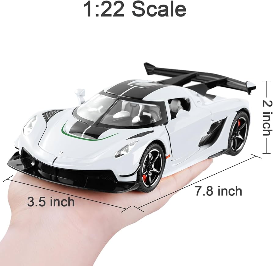 Koenigsegg Jesko 1:24 Diecast Toy Car product image 6