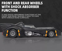 Superhero-Style Black Car 1:24 Diecast Toy Car product image 6