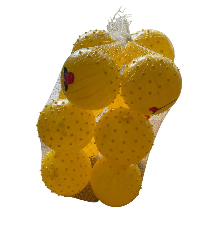 Yellow Emoji Face Balls image 2