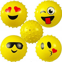 Yellow Emoji Face Balls image 1