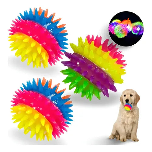 Spiky Flashing Elastic Ball image 5