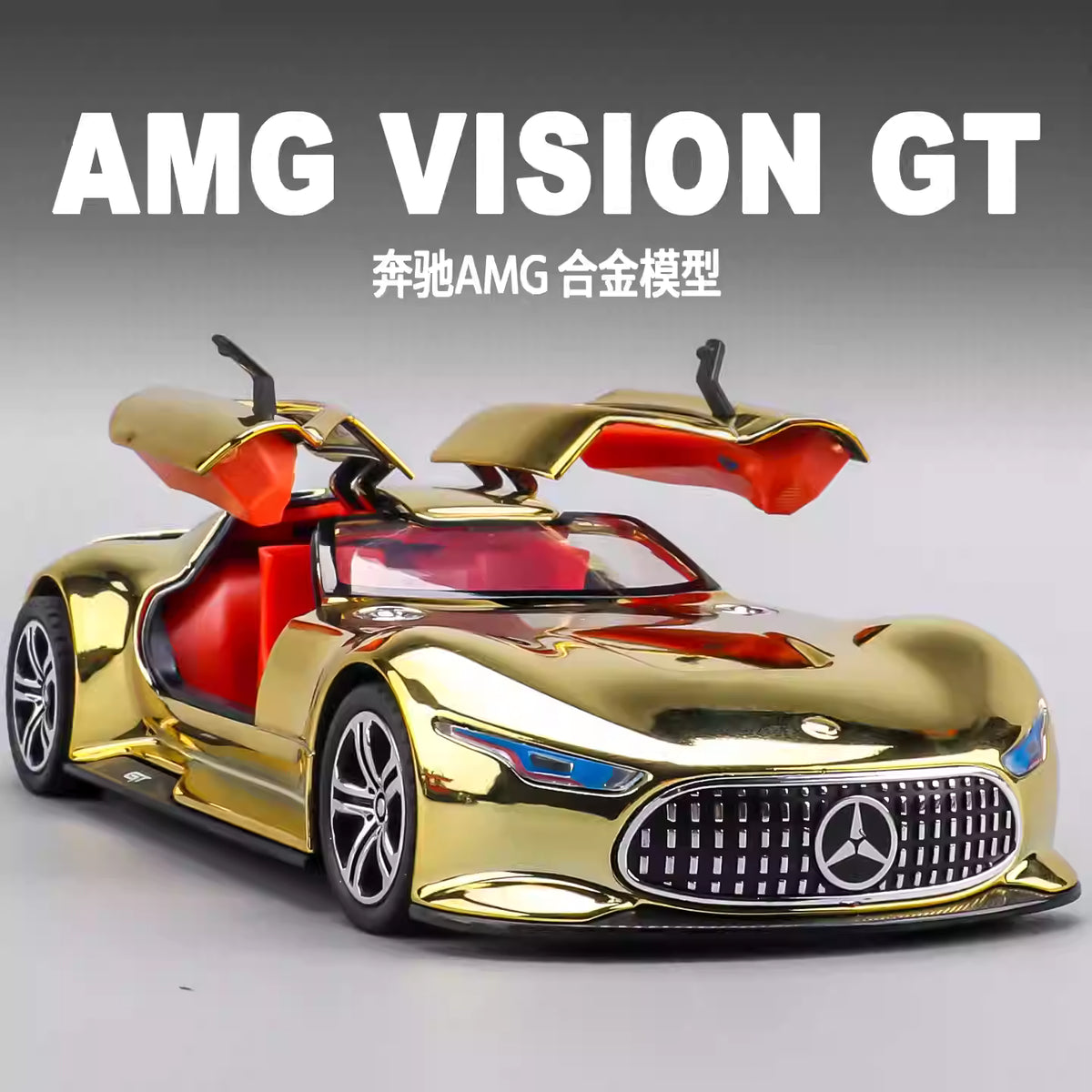 Mercedes-Benz AMG GT Vision 1:24 Diecast Toy Car product image 11