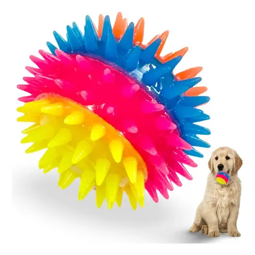 Spiky Flashing Elastic Ball image 4