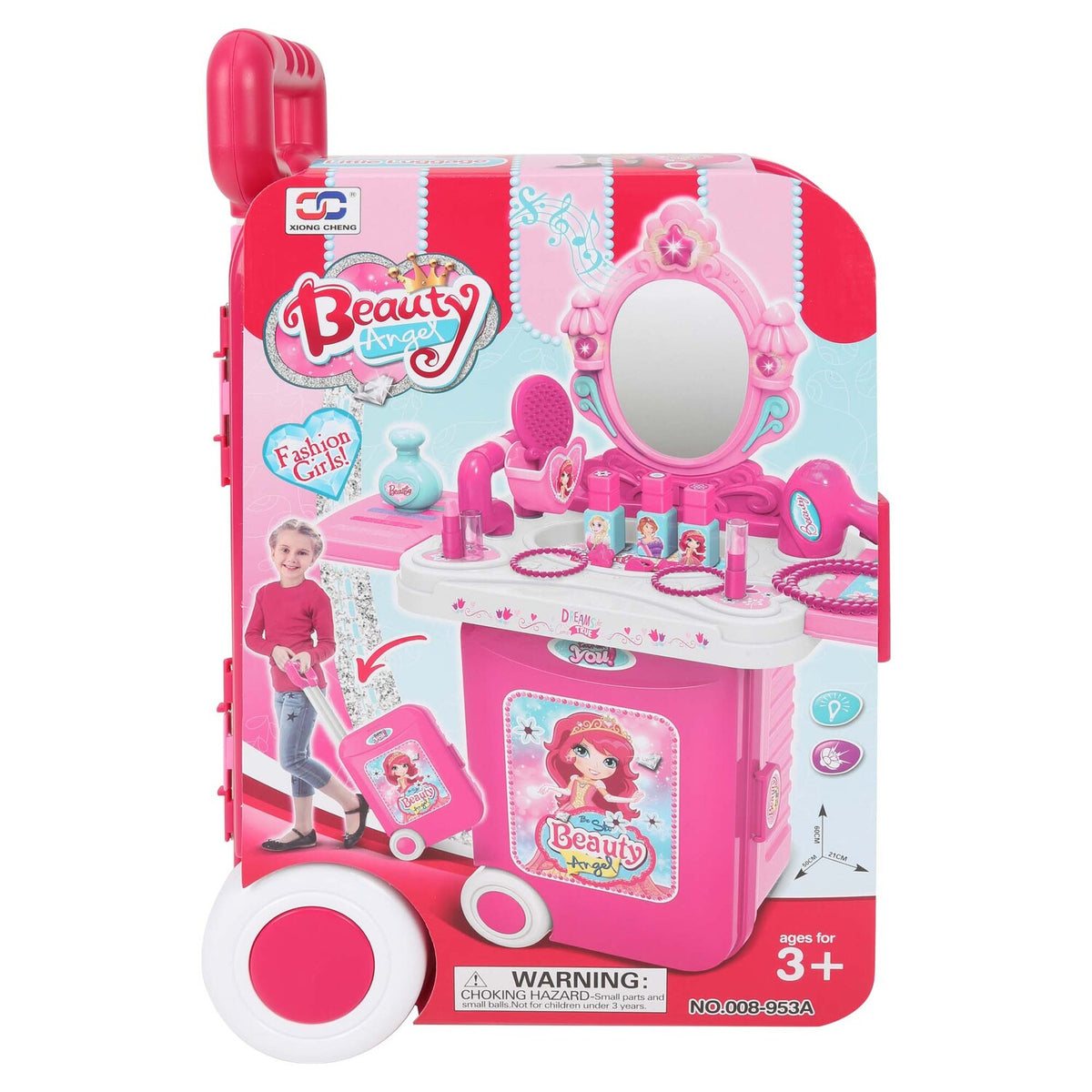 Glamour Vanity Set 3-in-1 Girl set image 8