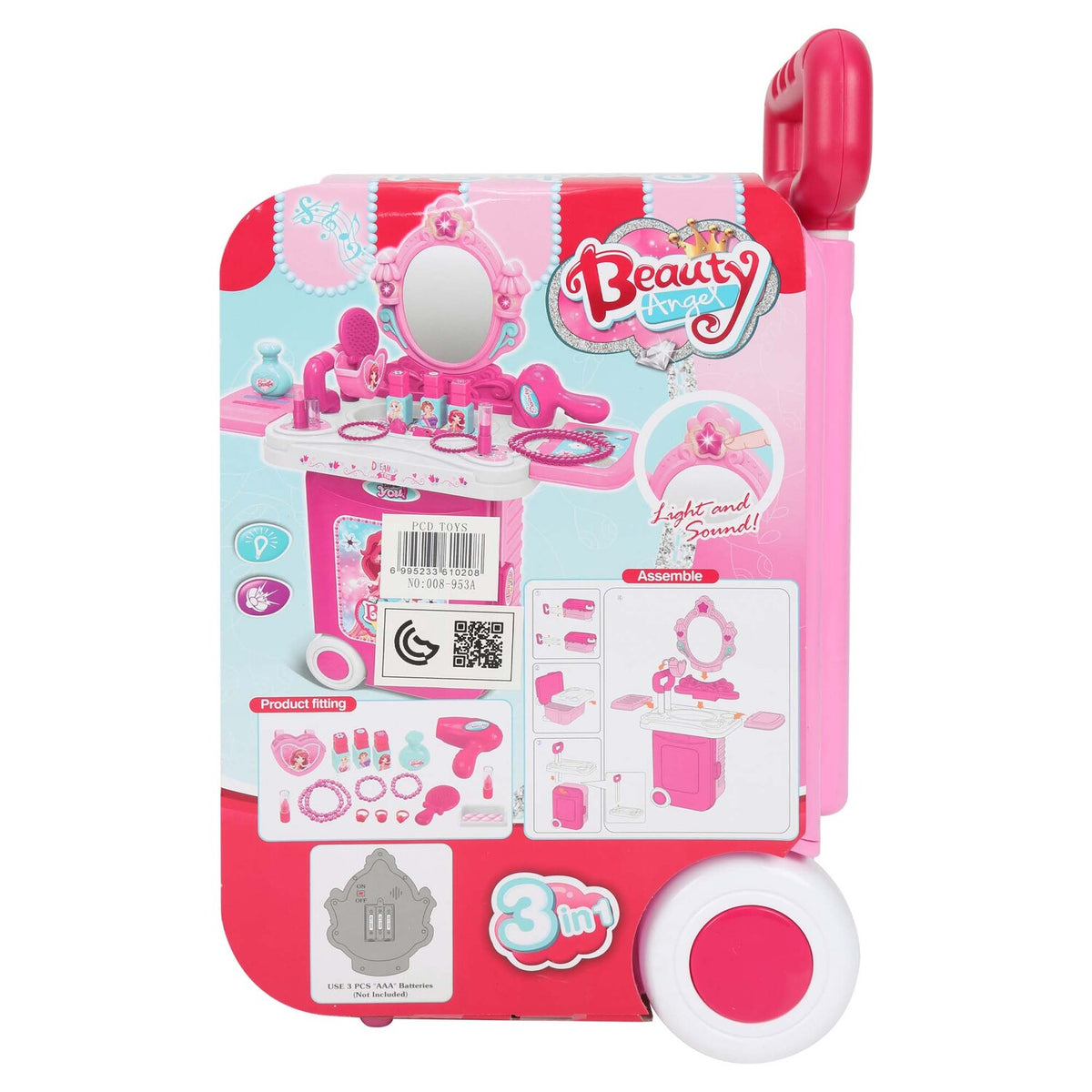 Glamour Vanity Set 3-in-1 Girl set image 7