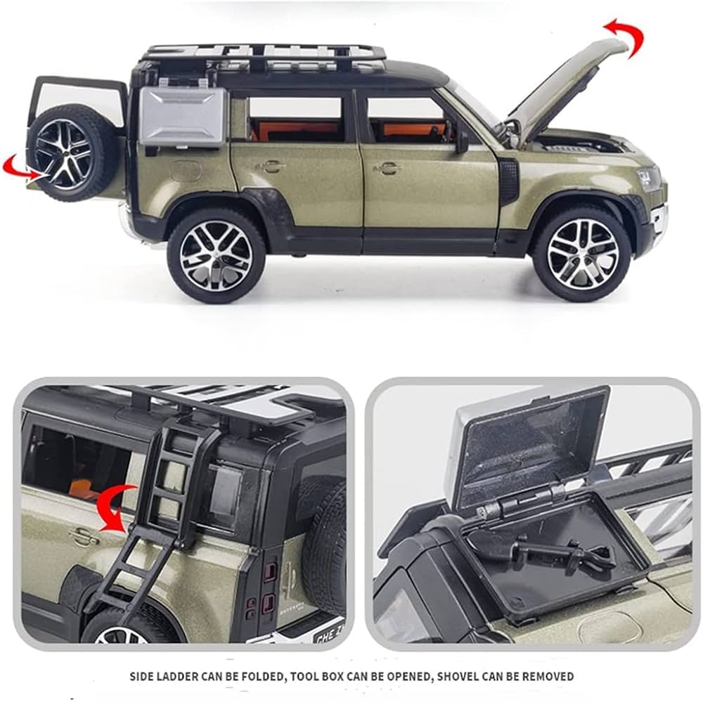 Land Rover Defender 110 1:24 Diecast Toy SUV product image 4