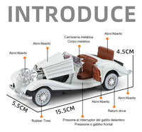 Mercedes Benz 500k 1:24 Diecast Toy Car product image 2