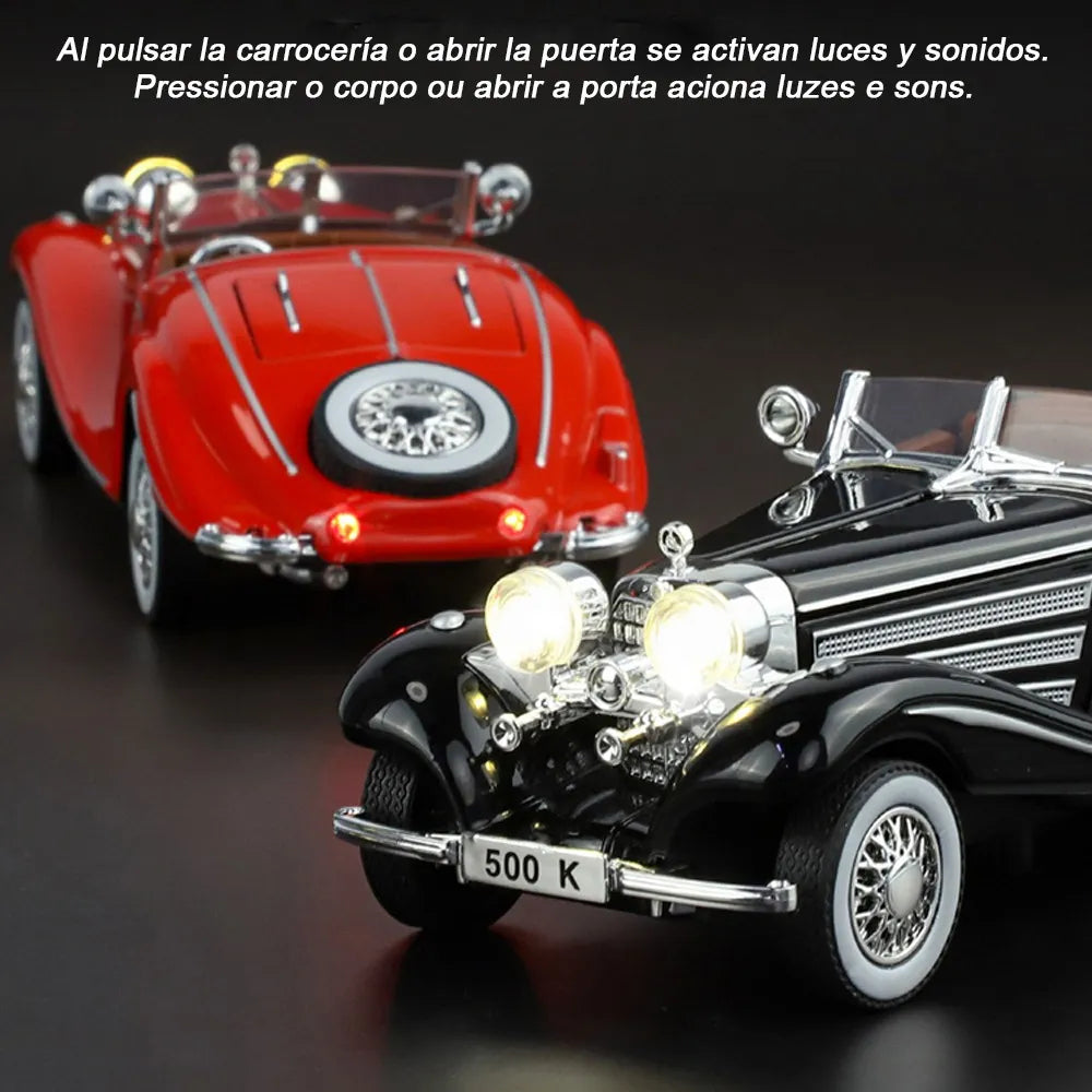 Mercedes Benz 500k 1:24 Diecast Toy Car product image 3