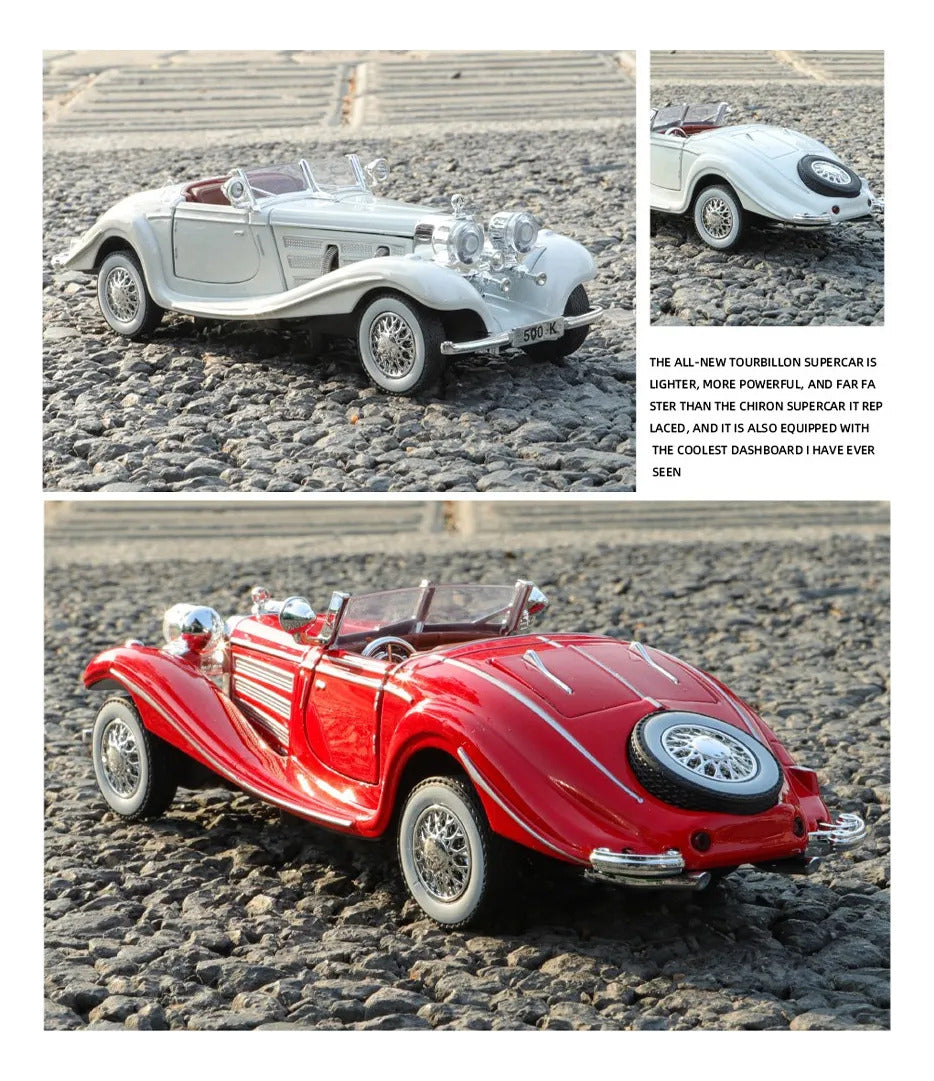 Mercedes Benz 500k 1:24 Diecast Toy Car product image 6