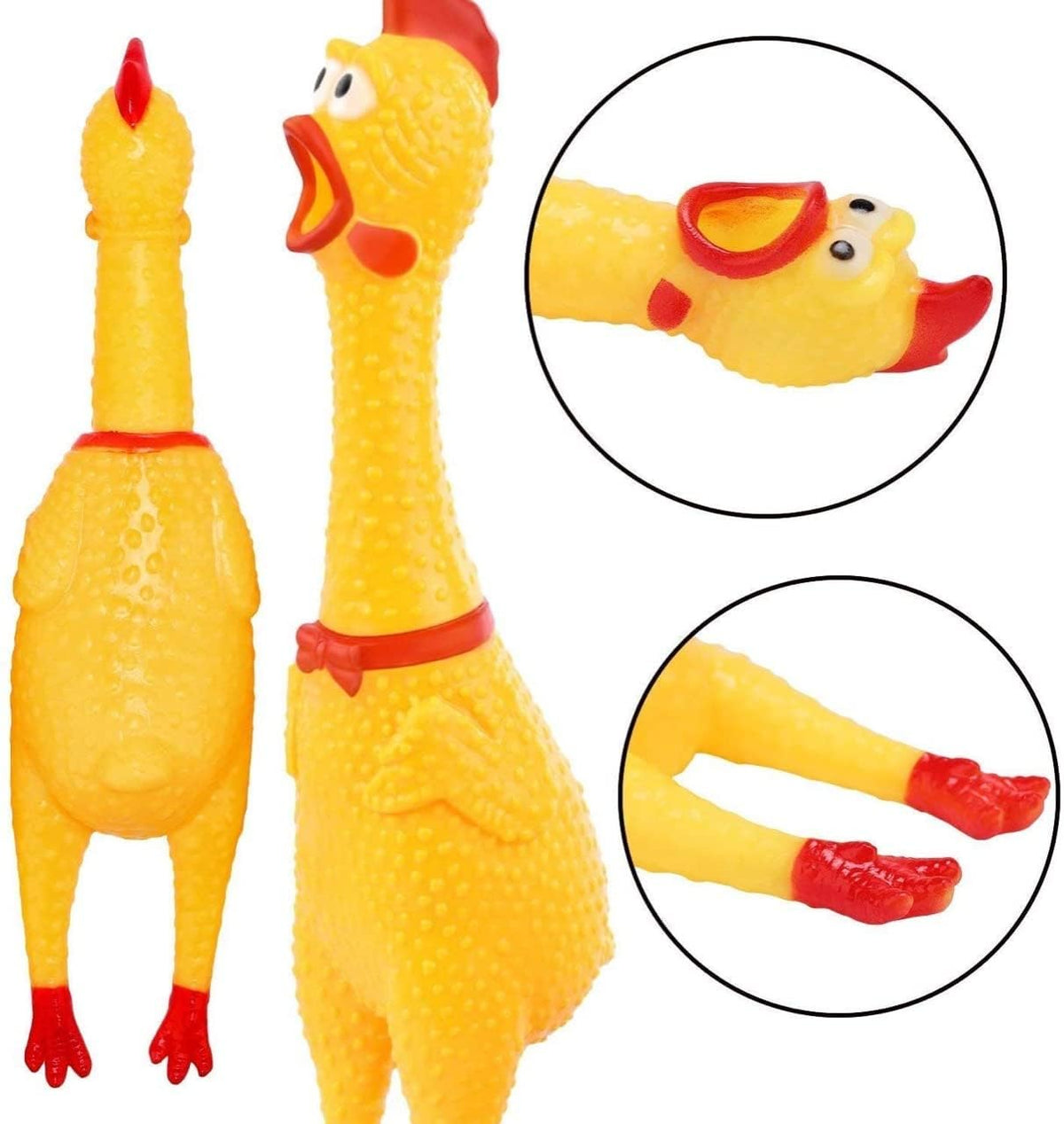 Large Classic Screaming Chicken Toy image 4