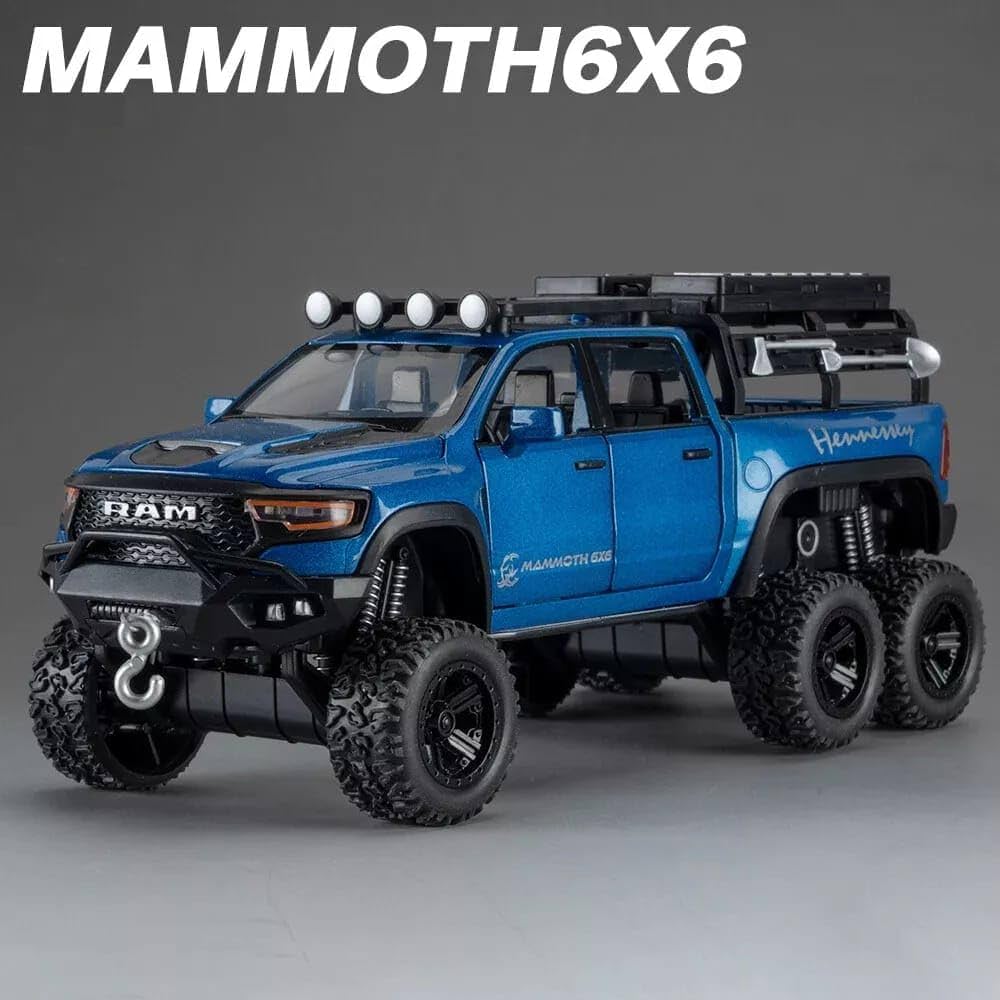 Dodge Ram Mammoth 1:24 Diecast Toy Truck product image 5