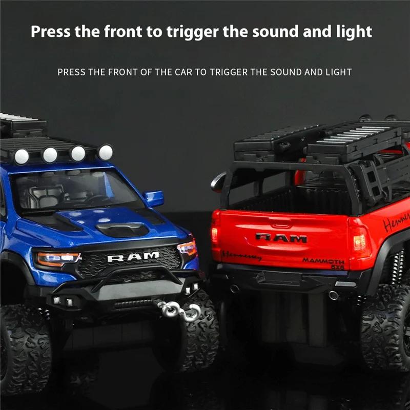 Dodge Ram Mammoth 1:24 Diecast Toy Truck product image 12