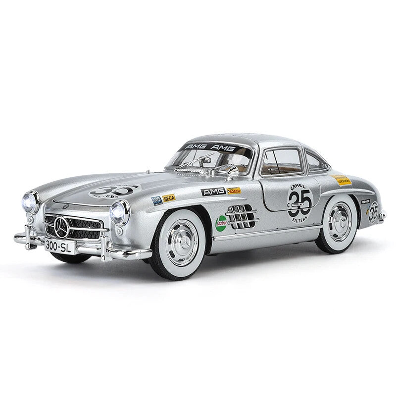 Mercedes-Benz 300 SL 1:24 diecast toy car product detail view