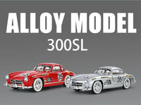 Mercedes-Benz 300 SL 1:24 diecast toy car product detail view
