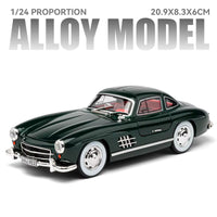 Mercedes-Benz 300 SL 1:24 diecast toy car product detail view