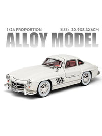 Mercedes-Benz 300 SL 1:24 diecast toy car product detail view