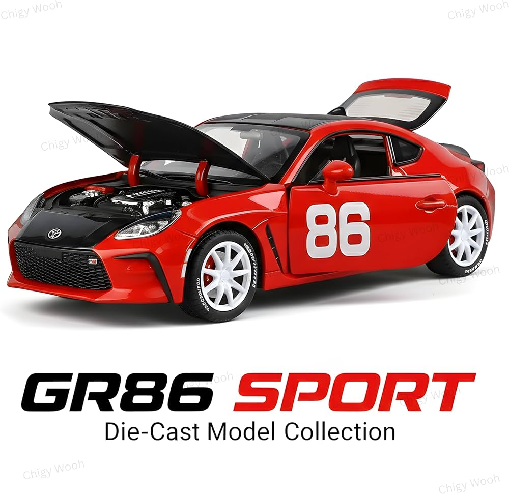 Toyota GR86 1:24 Diecast Toy Car product image 9