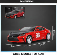 Toyota GR86 1:24 Diecast Toy Car product image 10
