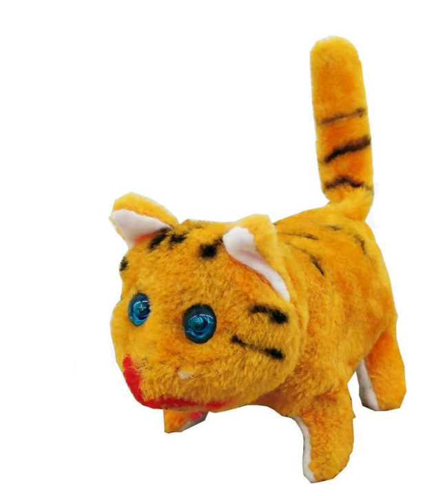 Electronic Animated Plush Toy – Choose Your Style - Orange Cat image 2