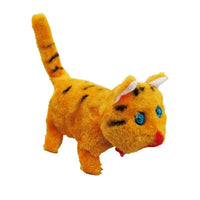 Electronic Animated Plush Toy – Choose Your Style - Orange Cat image 3