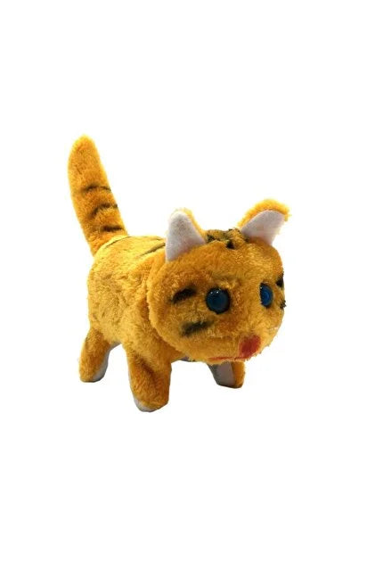 Electronic Animated Plush Toy – Choose Your Style - Orange Cat image 5